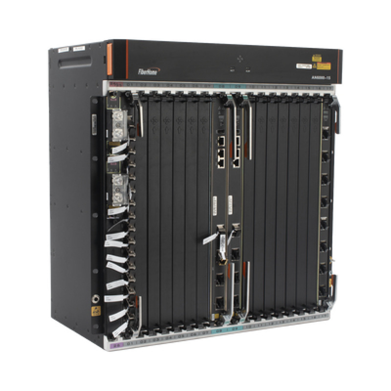 OLT Carrier Class Modular GPON 14 Ranuras de Servicio Incluye 1 Tarjeta de Servicio Doble fuente 48Vcc 11 UR Gestión por UNM2000 CLI image 3