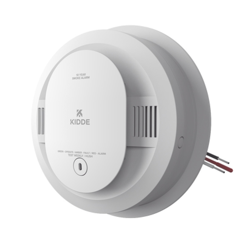 Detector de Humo Compacto Fotoelectrico Autónomo Batería 10 Años Modelo 21031466 Paquete de 6