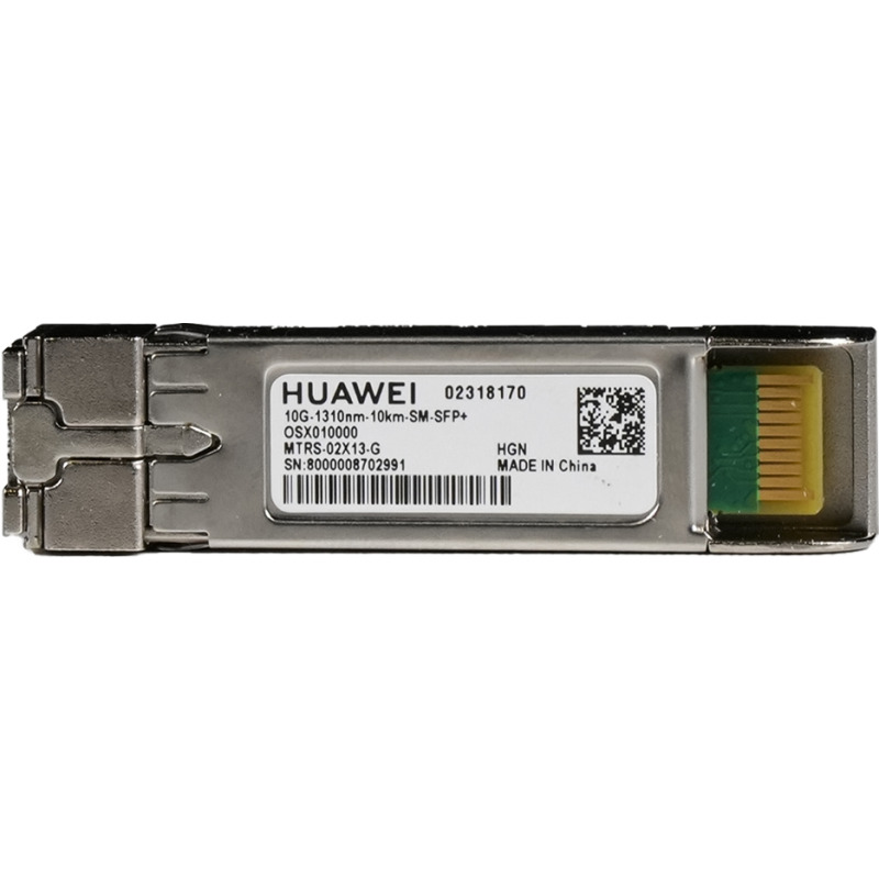 Transceptor Optico SFP MiniGibic / 10Gbps de velocidad / Monomodo / 1310nm / Hasta 10km de distancia / Conector LC