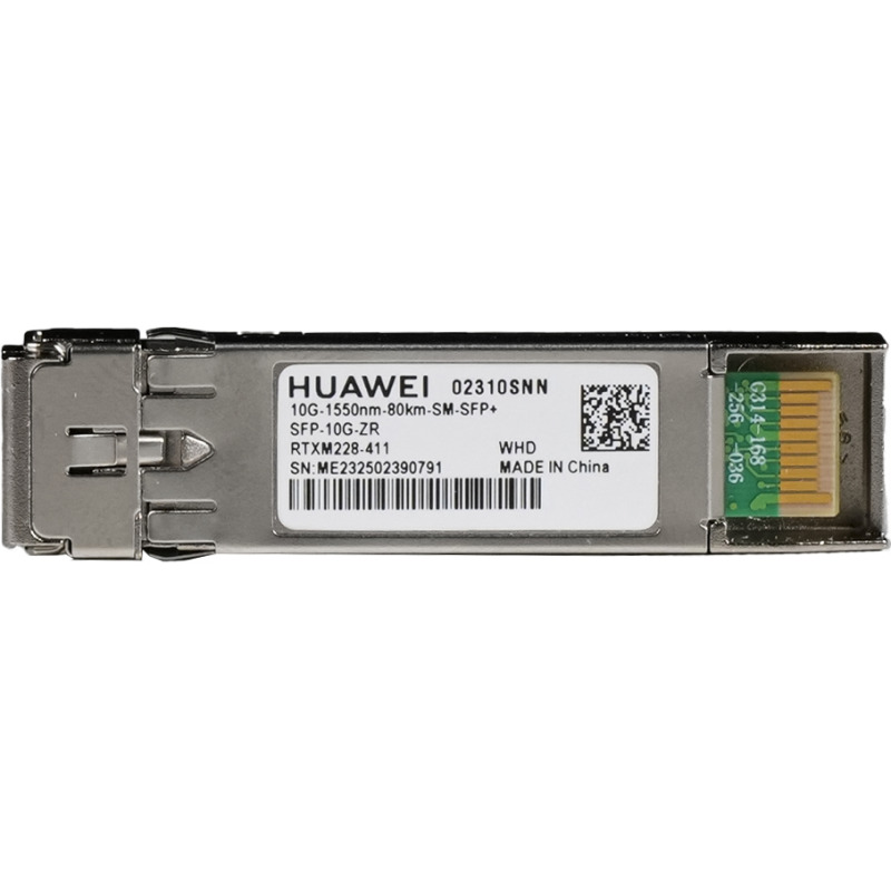 Transceptor Optico 10GBaseZR / Conector SFP / Velocidad de 10G / Monomodo 1550nm / Distancia hasta 80km / Conector LC