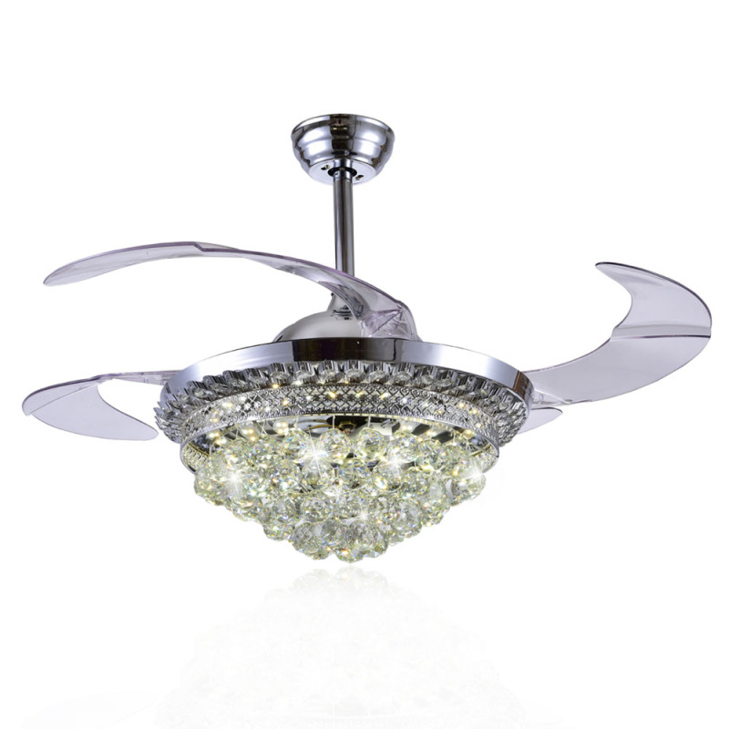 Ventilador de Techo con Luminario LED de  110 V CA 50/60 Hz /  88 W /4500 Lm / 6500  4 000  2 700 K /3 Tonos de Luz / 1075 mm / 6 Velocidades /No Dimeable image 2