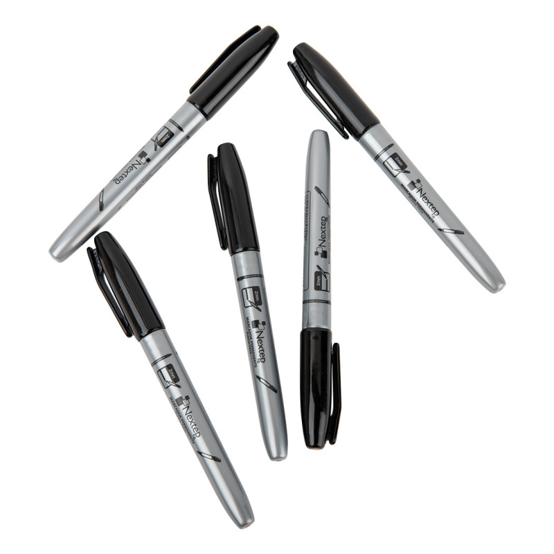 MARCADOR PERMANENTE NEXTEP PUNTO FINO 2MM NEGRO C/12 PZAS