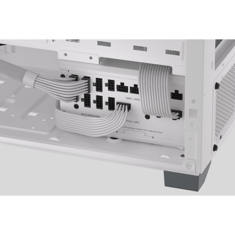 FUENTE DE PODER CORSAIR RM1000X SHIFT / 1000W / 80 PLUS GOLD/ MODULAR / GAMER - WHITE (CP-9020275-NA)  image 4