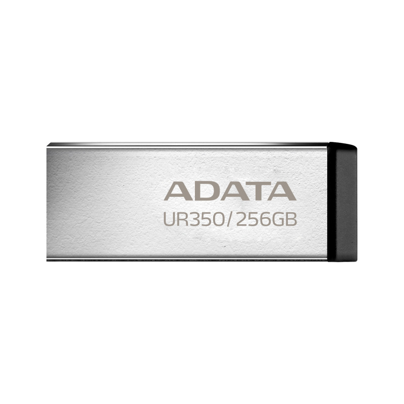 ADATA UR350 unidad flash USB 256 GB USB tipo A 3.2 Gen 1 (3.1 Gen 1) Negro, Plata