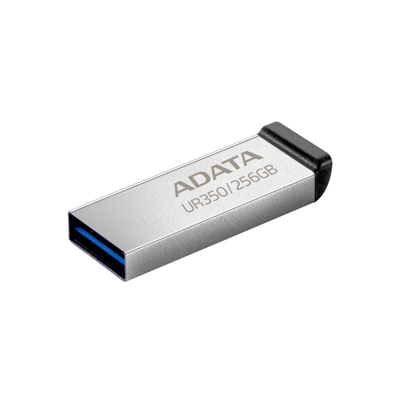 ADATA UR350 unidad flash USB 256 GB USB tipo A 3.2 Gen 1 (3.1 Gen 1) Negro, Plata image 4