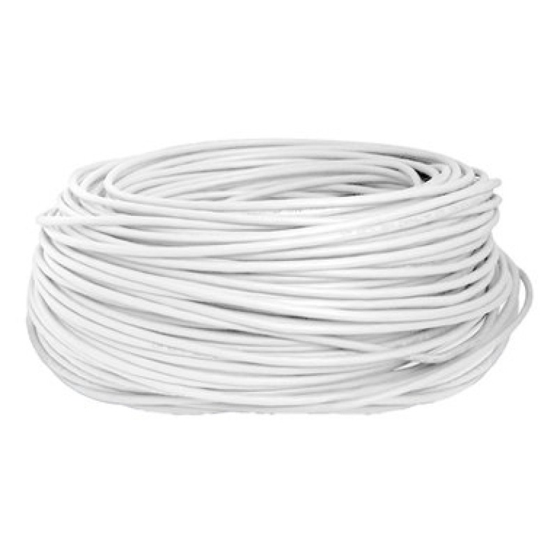 Bobina Brobotix CAT6  para interiores CCA  UTP 100 mtr color Blanco