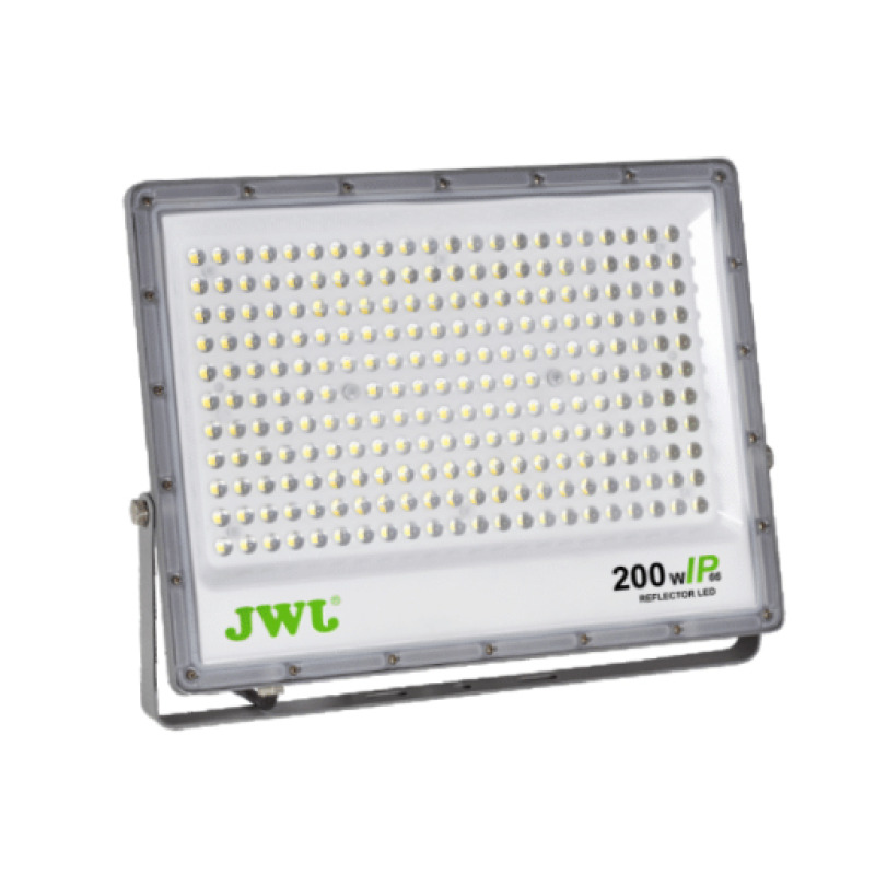 Reflector Tipo Lupa 200 W / Flujo luminoso 20 000 lm / 110  240 Vca 60Hz / Dimensiones 378 x 280 x 25mm / Uso en exterior IP66