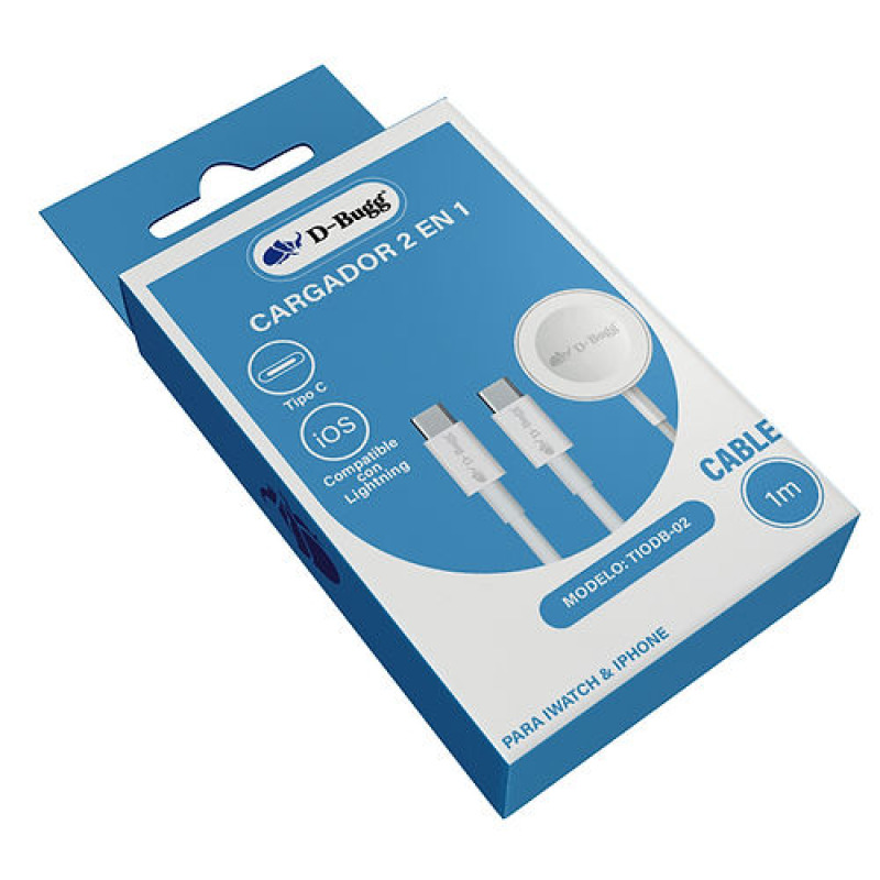 DBUGG TI0DB-01 cargador de dispositivo móvil Smartphone, Reloj inteligente Blanco Corriente alterna Interior image 8