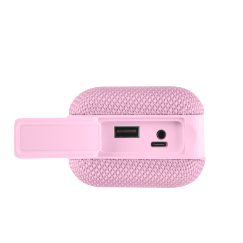 BOCINA PORTATIL INALAMBRICA, HASTA 35 HORAS DE REPRODUCCION, FUNCION LLAMADA Y MANOS LIBRES, SUGARY PERFECT CHOICE ROSA image 6