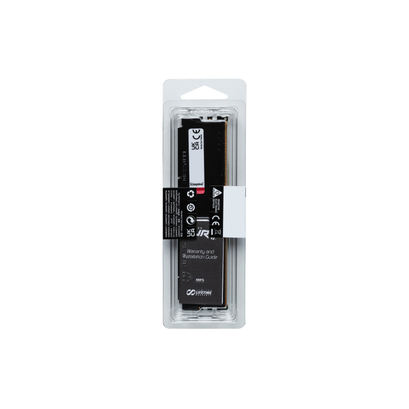 MEMORIA DIMM DDR5 KINGSTON (KF556C40BB-8) 8GB (1X8GB) 5600MHZ, CL40, FURY BEAST BLACK, XMP image 6