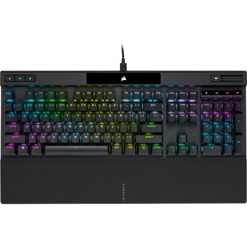 Corsair K70 RGB PRO teclado Juego USB QWERTY Inglés Negro
