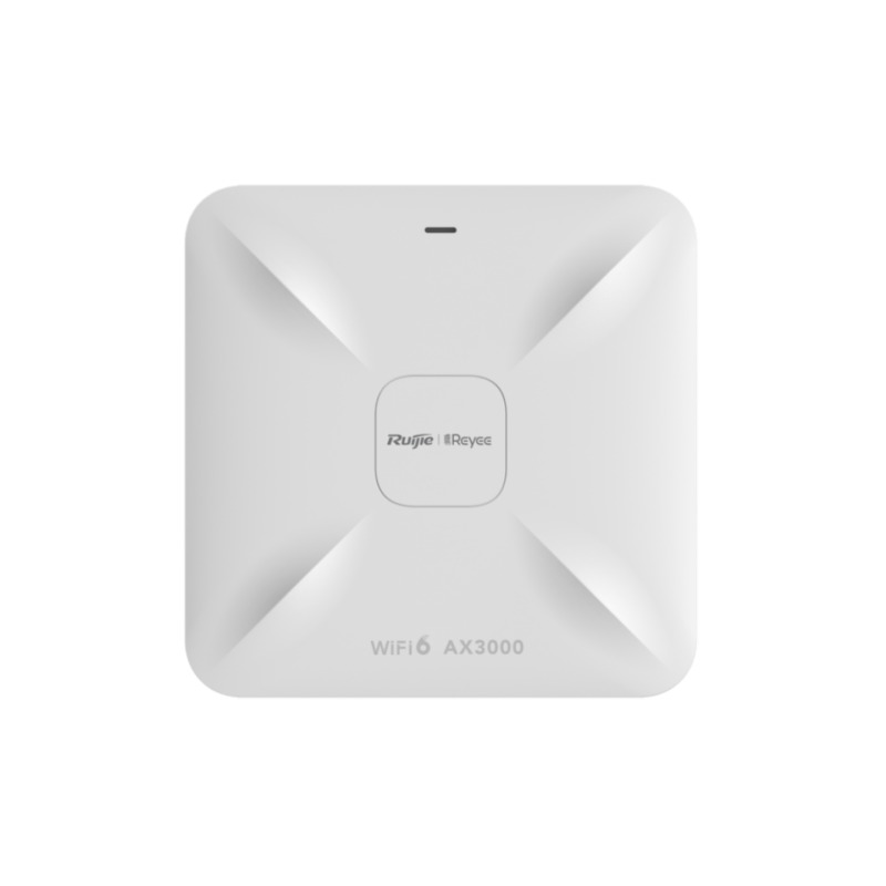 Punto de Acceso WiFi 6 para Interior se Instala en Techo o Pared hasta 512 Usuarios y 297 Gbps Doble Banda 80211ax MUMIMO 2x2