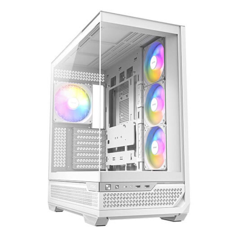 GABINETE ANTEC (C7 ARGB WHITE) CONSTELLATION C7 ARGB BLANCO, E-ATX, ATX, M-ATX, ITX, S/FUENTE