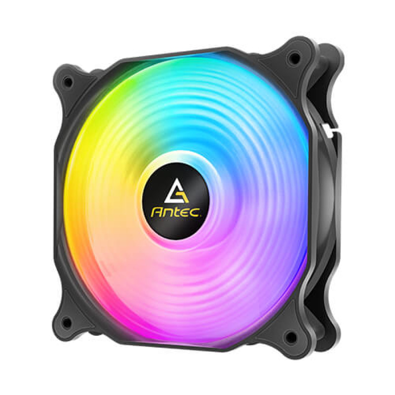 VENTILADOR P/GABINETE ANTEC (F12 RACING ARGB) 120MM PWM CASE FAN ARGB, NEGRO image 2