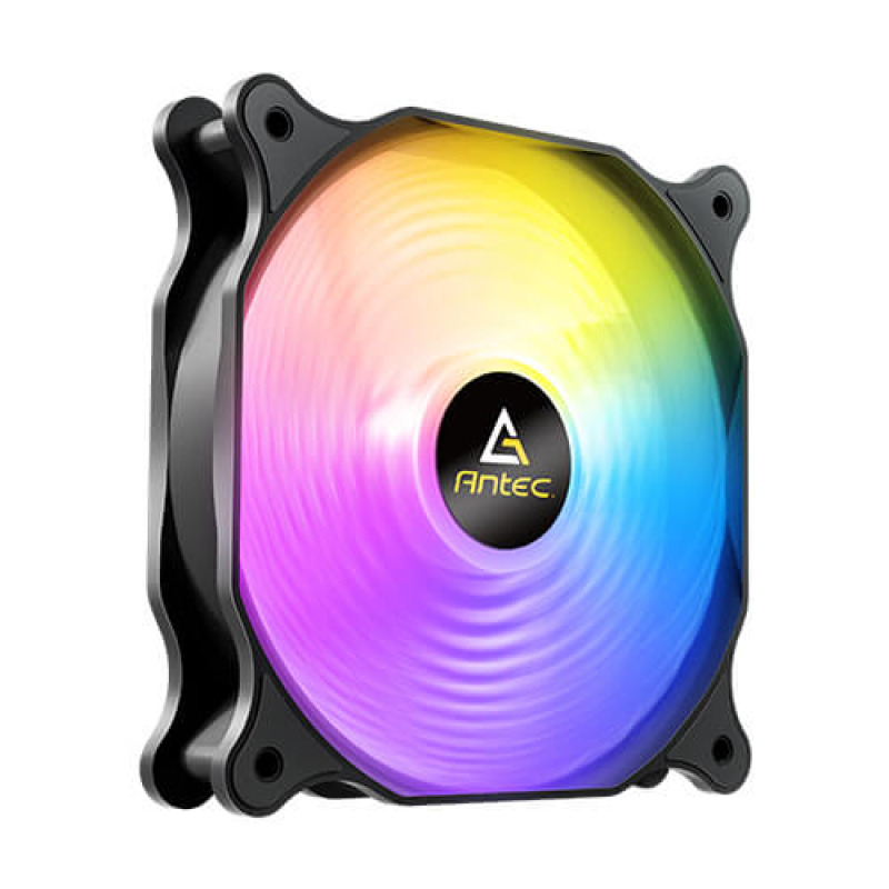 VENTILADOR P/GABINETE ANTEC (F12 RACING ARGB) 120MM PWM CASE FAN ARGB, NEGRO image 4