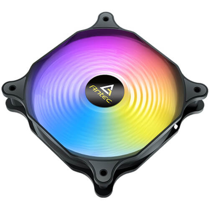 VENTILADOR P/GABINETE ANTEC (F12 RACING ARGB) 120MM PWM CASE FAN ARGB, NEGRO image 7