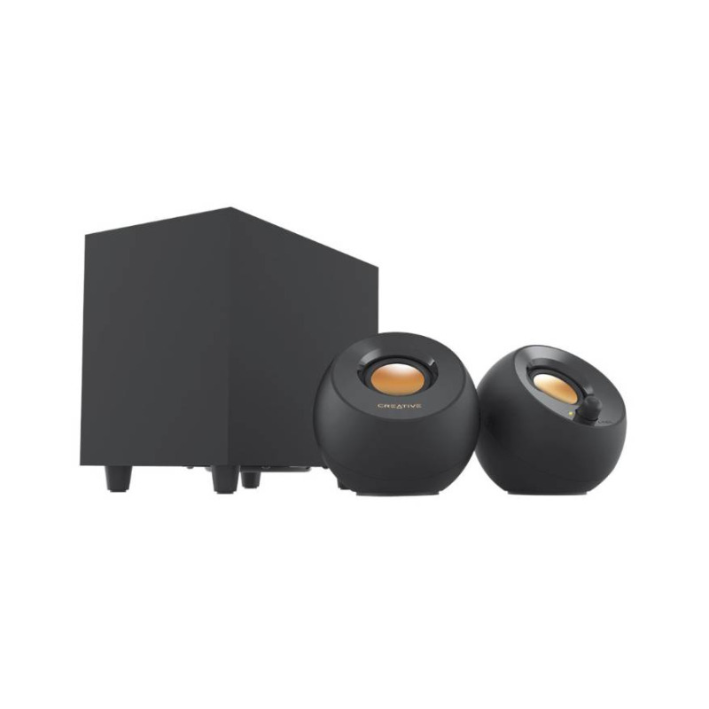 Creative Labs Creative Pebble Plus juego de altavoz 8 W Hogar Negro 2.1 canales image 2