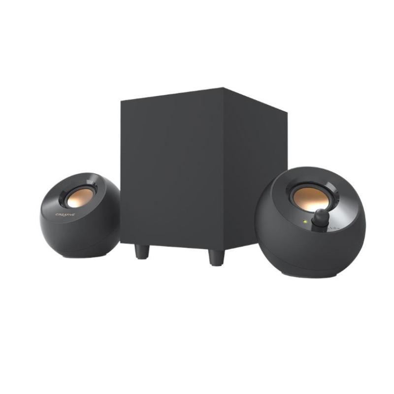 Creative Labs Creative Pebble Plus juego de altavoz 8 W Hogar Negro 2.1 canales