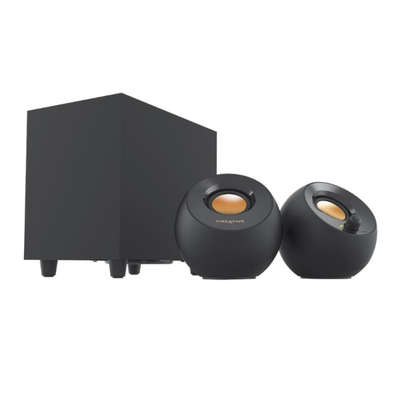 Creative Labs Creative Pebble Plus juego de altavoz 8 W Hogar Negro 2.1 canales image 3