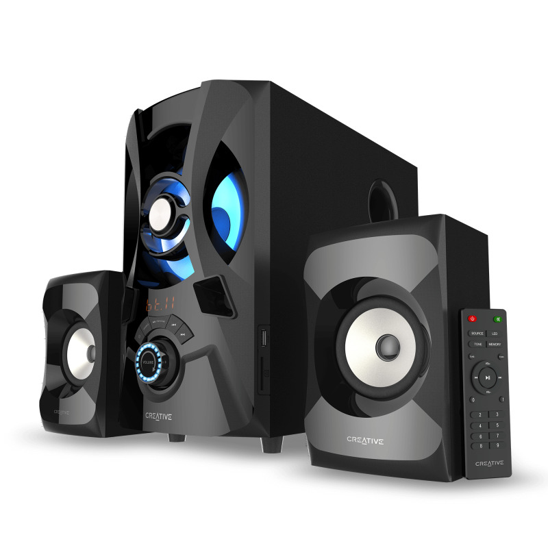 Creative Labs SBS E2900 juego de altavoz 60 W Universal Negro 2.1 canales De 1 vía 15 W Bluetooth