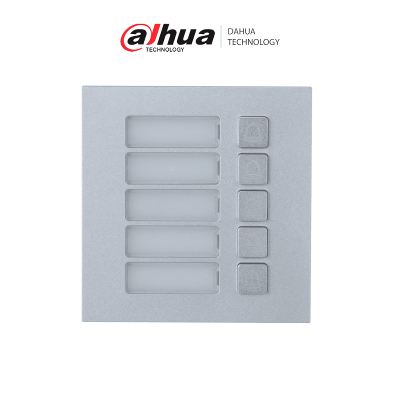 DAHUA DHI-VTO4202F-MB5 - Modulo de 5 botones para frente de calle departamental image 2