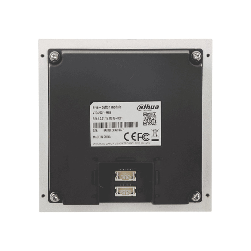 DAHUA DHI-VTO4202F-MB5 - Modulo de 5 botones para frente de calle departamental image 3