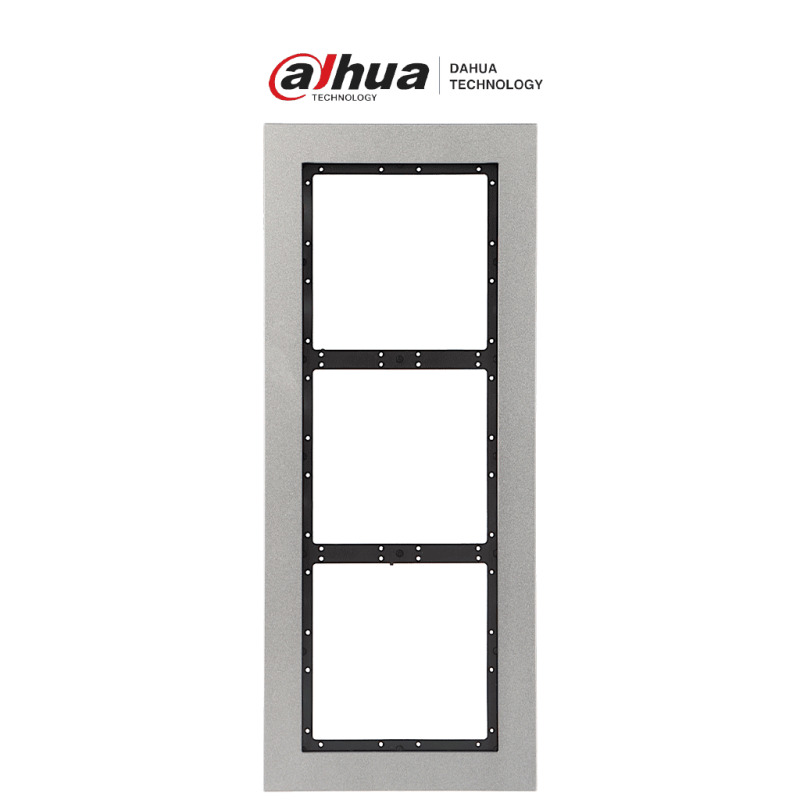 DAHUA VTM126 - PANEL FRONTAL PARA 3 MODULOS CON MATERIAL DE ACERO INOXIDABLE. Y PROTECCION IP65/ IK07. COMPATIBLE CON VTO4202F image 2