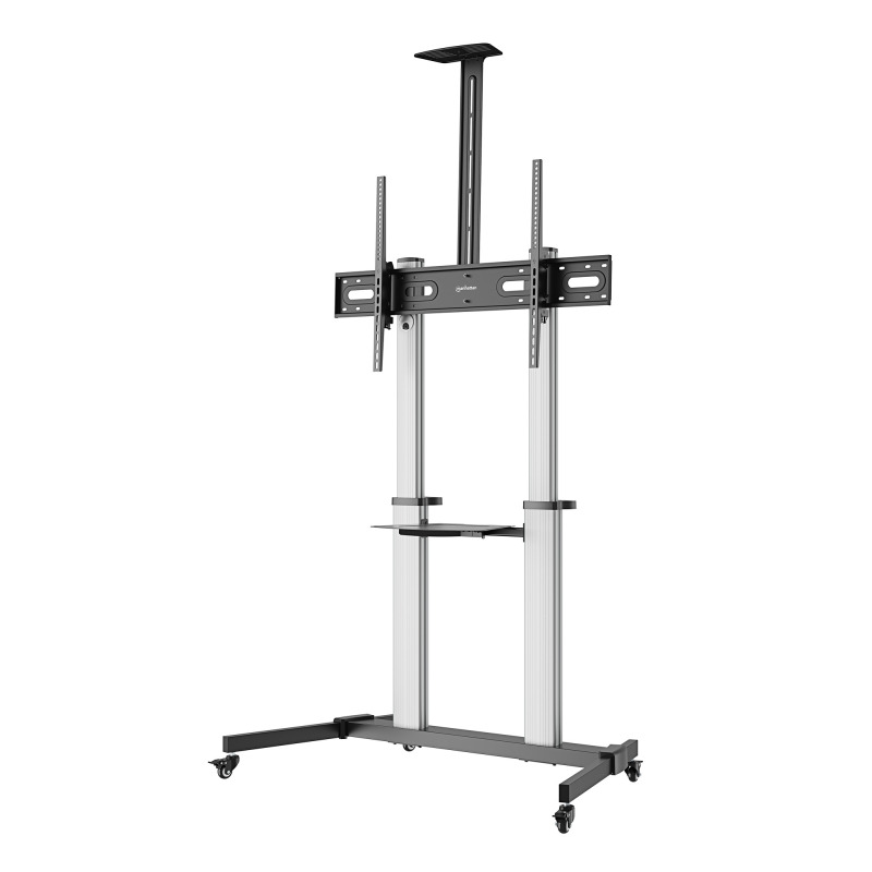 Manhattan 462563 soporte para TV 2.54 m (100") Negro, Plata image 2