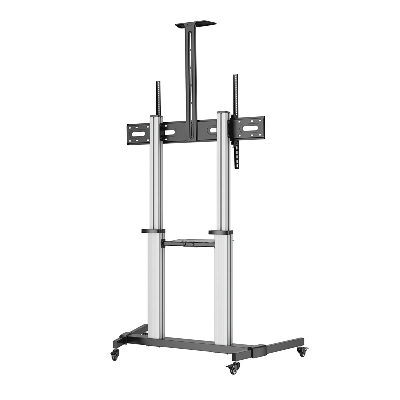 Manhattan 462563 soporte para TV 2.54 m (100") Negro, Plata image 6