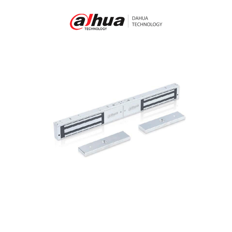 DAHUA DHI-ASF280B - Contrachapa Magnética Doble inteligente/ Soporta 280 kg/ 12 VDC o 24 VDC/ Compatible con puertas de madera, metal y emergencia, así como con videoporteros y controles de acceso para mayor seguridad.