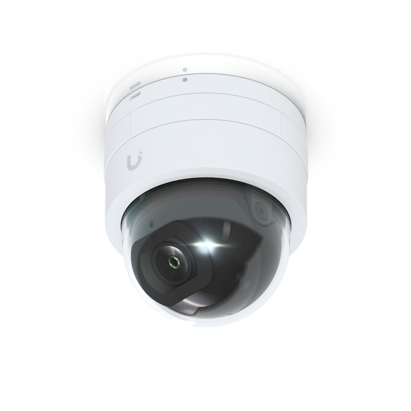 Cámara IP UniFi G5 Domo Ultra de bajo perfil para interior 2K 4MPX ángulo amplio 1024 visión nocturna IR hasta 20 mts detección de eventos para pared o techo