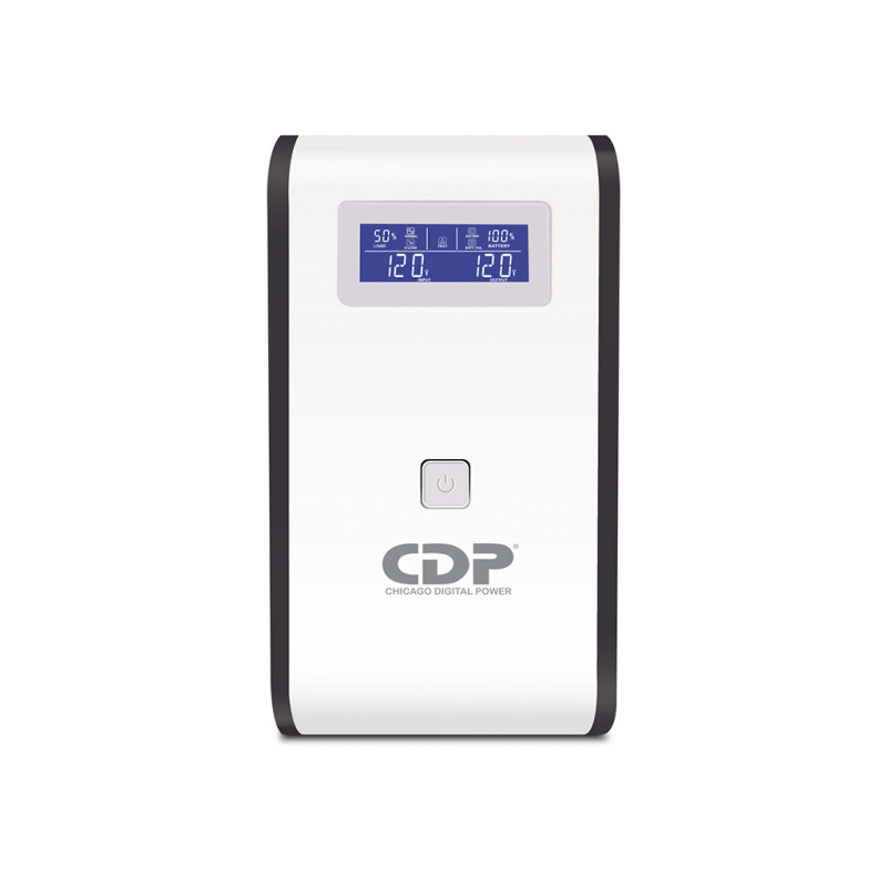 CDP R-Smart1010 - UPS Interactivo / 1000VA / 500W / Pantalla LCD / 10 Terminales de salida / 5 Salidas con respaldo y regulación AVR / 5 Salidas con supresión de picos / 2 Terminales de salida programables image 2