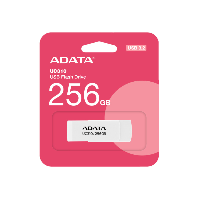 ADATA UC310 unidad flash USB 256 GB USB tipo A 3.2 Gen 1 (3.1 Gen 1) Blanco image 5