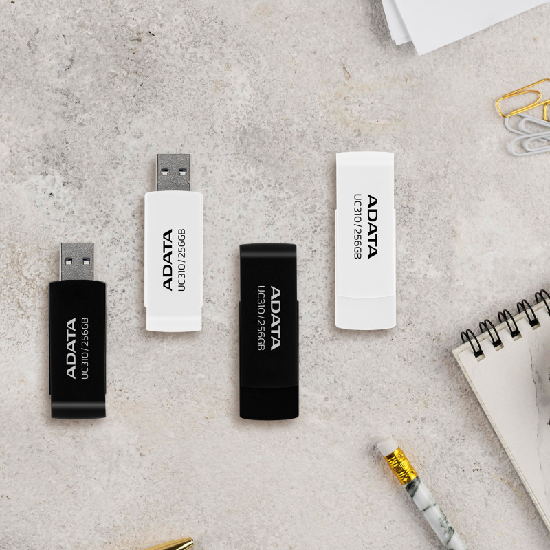 ADATA UC310 unidad flash USB 256 GB USB tipo A 3.2 Gen 1 (3.1 Gen 1) Blanco image 7