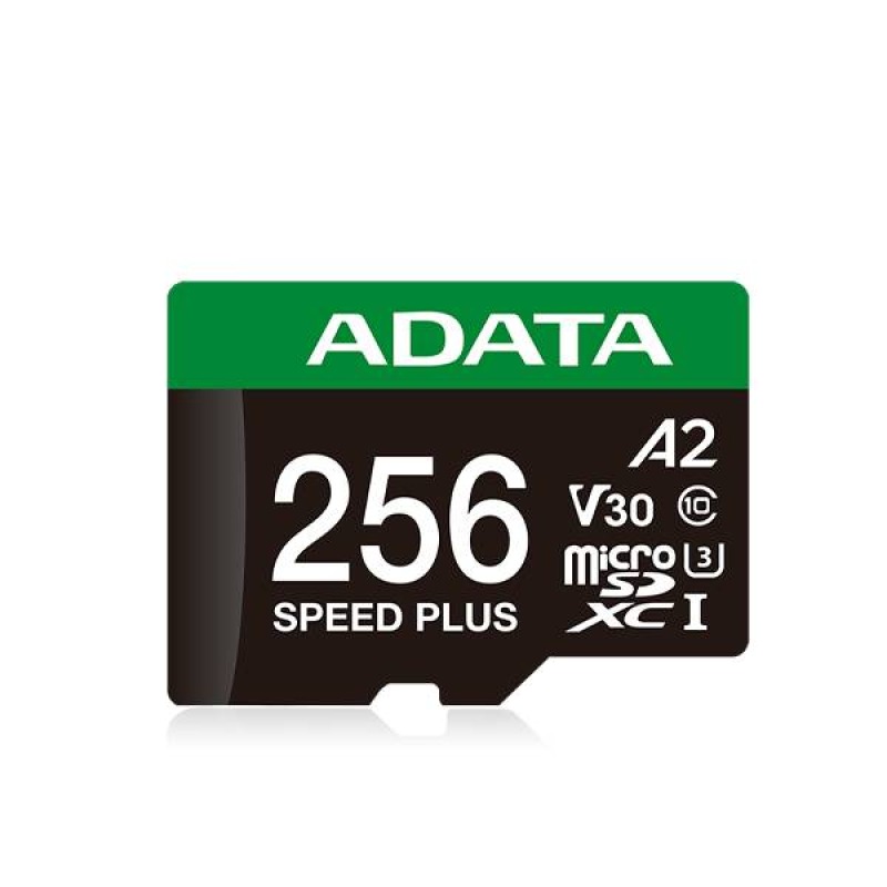 MEMORIA ADATA MICROSDXC SPEED PLUS 256GB CL10 CON ADAPTADOR (UD256GUI3V30A2SP-RA1) image 2