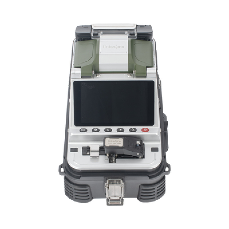 Fusionadora de Fibra Óptica MultiModo y MonoModo / 6 motores / Alineación por Núcleo / OPM  VFL / Cleaver Eléctrico de un Solo Paso