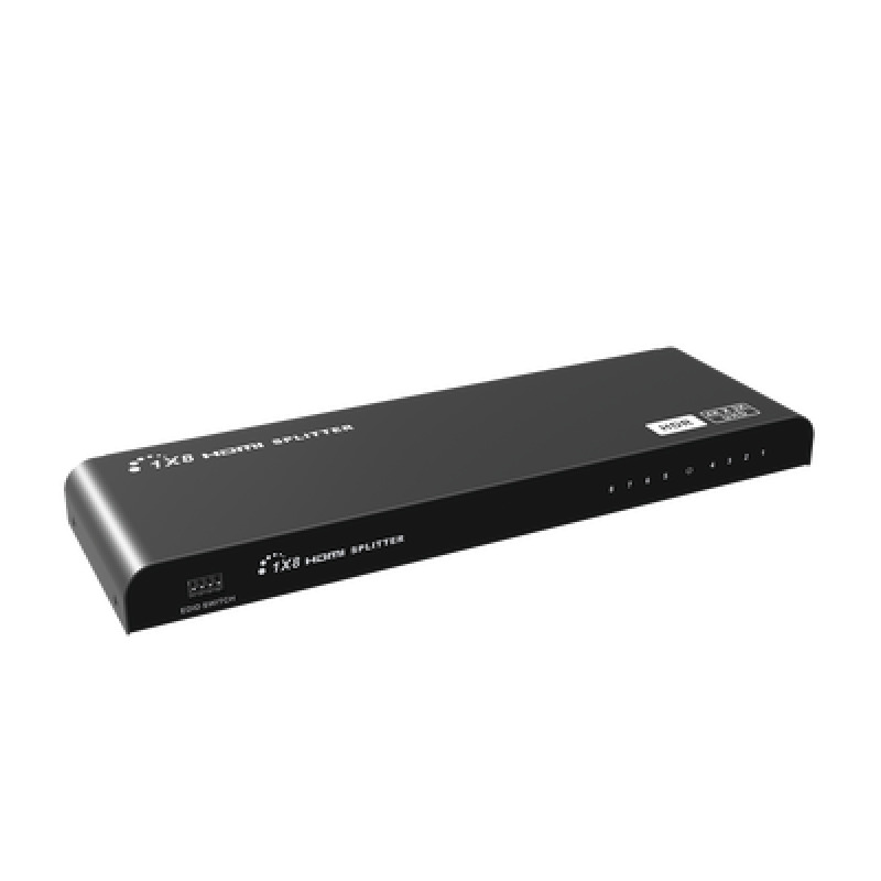 Divisor Splitter HDMI 4K de 1 Entrada a 8 Salidas Simultaneas / Soporta 4K2K / Ajuste de resoluciones EDID / HDR / HDMI 20 /  HDCP 22  / Permite mezclar pantallas en 4K y 1080P image 3