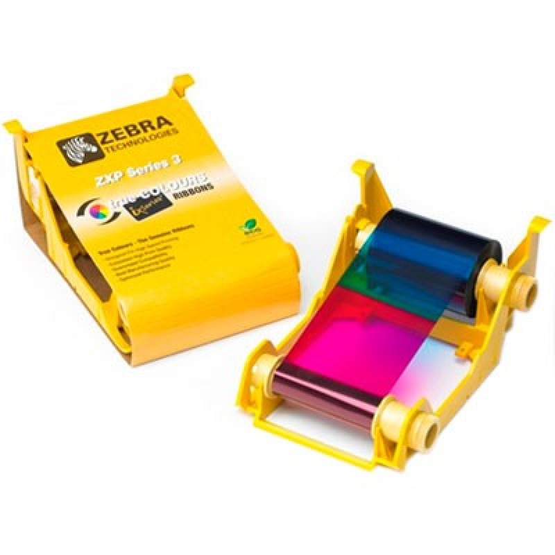 CARTUCHO DE CINTA ZEBRA RIBBON IX SERIES COLOR FOR ZXP3 YMCKO 280 IMGES image 2