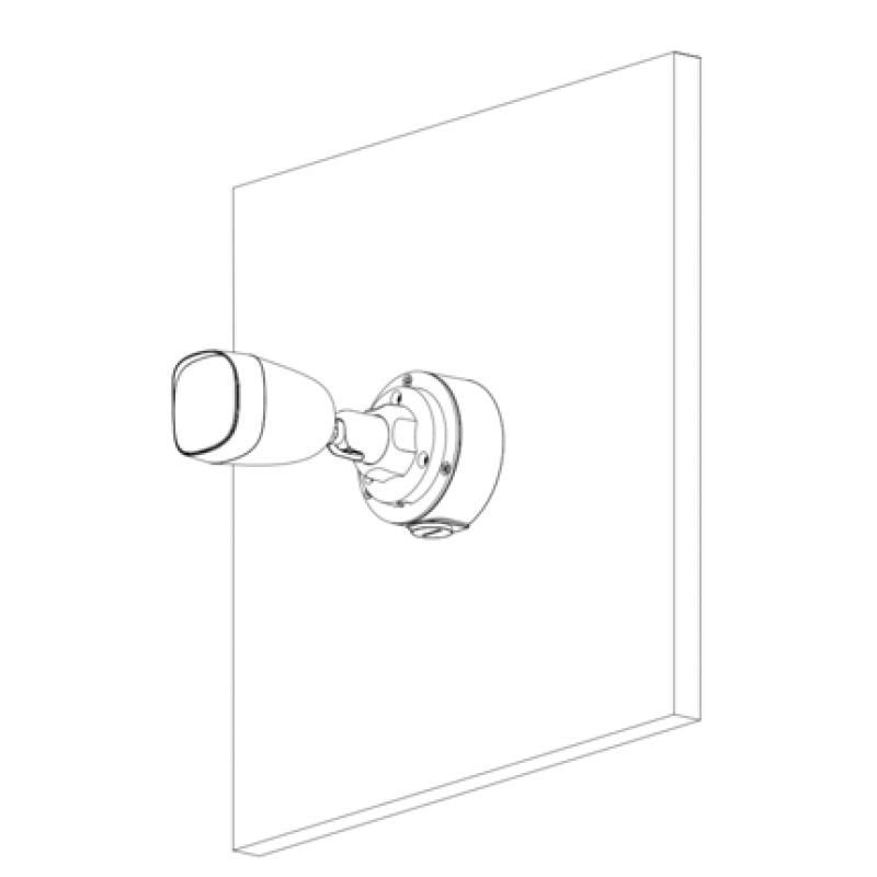 DAHUA DH-HAC-HFW1801CN-A-0280B-S2 - Cámara Bullet 4k con Micrófono Integrado/ 8 Megapixeles/ Lente de 2.8 mm/ 106 Grados de Apertura/ 20 Metros de IR/ WDR Real de 120 dB/ Soporta: CVI/TVI/AHD/CVBS/ #LoNuevo image 3
