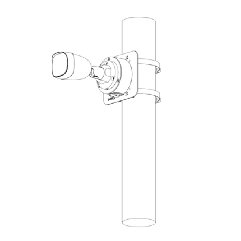 DAHUA DH-HAC-HFW1801CN-A-0280B-S2 - Cámara Bullet 4k con Micrófono Integrado/ 8 Megapixeles/ Lente de 2.8 mm/ 106 Grados de Apertura/ 20 Metros de IR/ WDR Real de 120 dB/ Soporta: CVI/TVI/AHD/CVBS/ #LoNuevo image 4