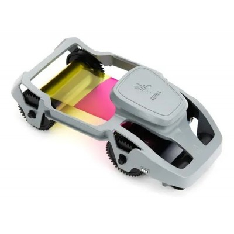 Cartucho de cinta Zebra Ribbon Color YMCKO. 58MMX99M2 28INX324FT  200 Imagenes ZC100/ZC300