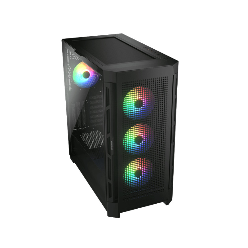 GAB COUGAR AIRFACE PRO NEGRO RGB CRISTAL TEMP EATX image 3