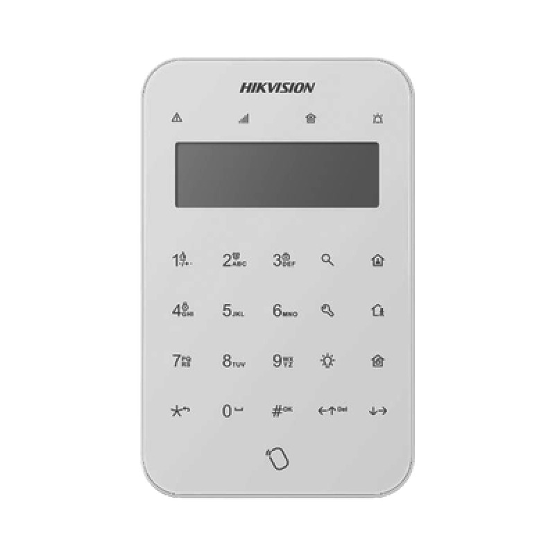 AX PRO Teclado Inalámbrico con Pantalla LCD para Armado y Desarmado / Funciones de Automatización para control de Relevadores