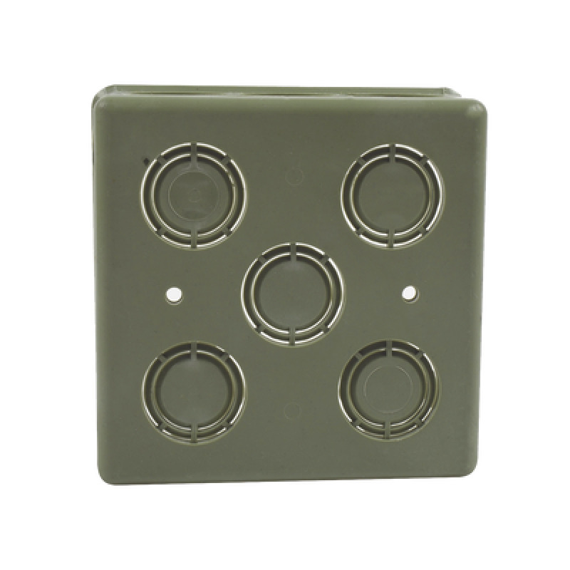 Caja Cuadrada  de 1/2  3/4 para PVC Conduti Pesado