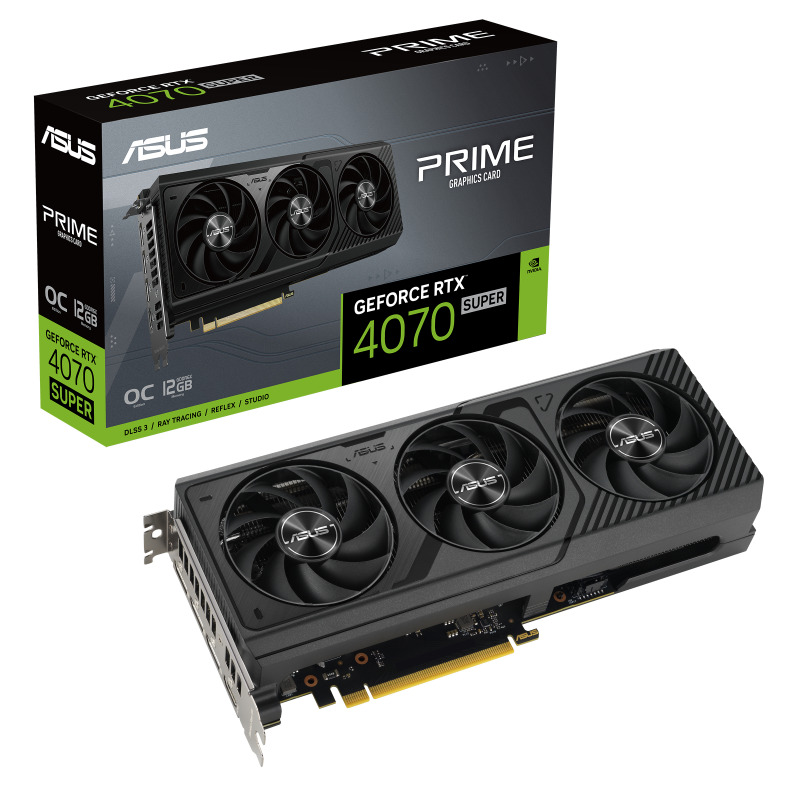 TARJETA DE VIDEO ASUS NVIDIA RTX4070S /PCIE X16 4.0 /12GB GDDR6X /HDMI /3X DP /ESTANDAR /GAMA ALTA image 11