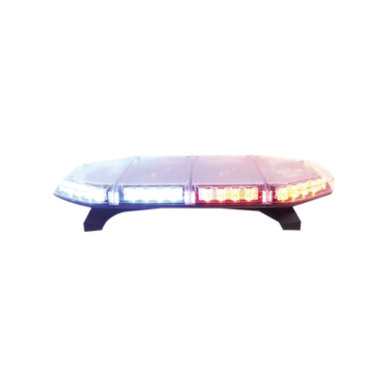 Mini Barra de 24 Pulgadas con 240 LED Color Rojo/Azul Con Montaje Magnético