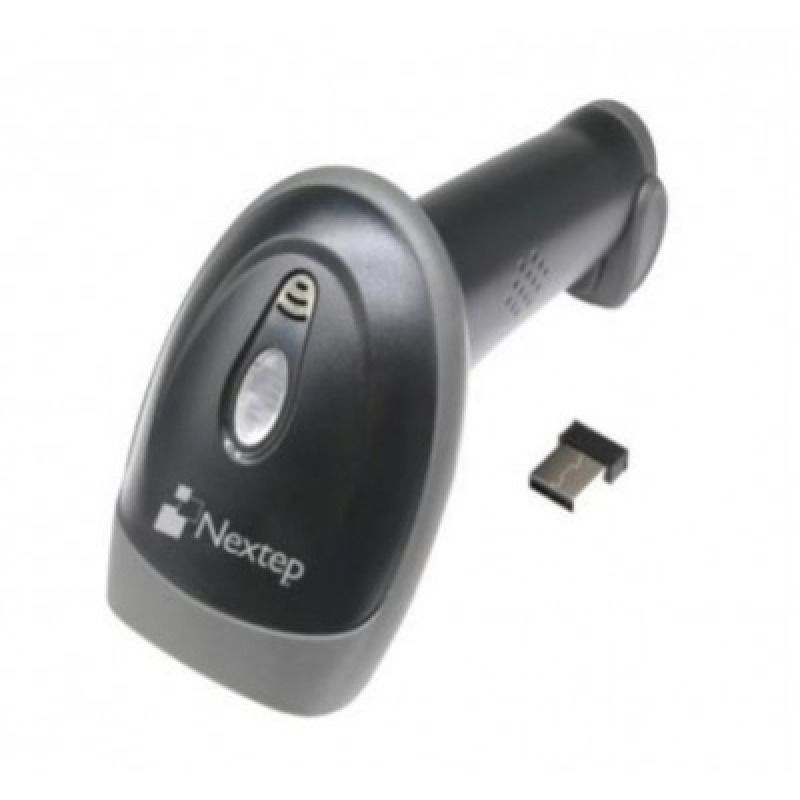 LECTOR DE CODIGOS DE BARRA Y QR NEXTEP INALAMBRICO (1D/2D) USB NEGRO NE-503I image 2