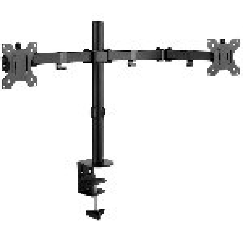 Soporte de 2 Brazos para Monitores de 13” a 32”, sobre Escritorio con Agarradera image 2