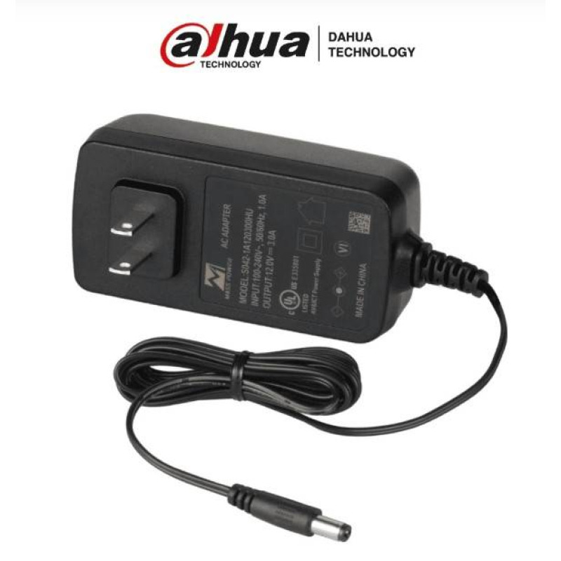 DAHUA S042-1A120300HU - Fuente de Poder de 12 VCD 3 Amper/ Voltaje de Entrada de 90 a 264 Vac/ Con Protección Contra Descargas/ Certificación UL/ #LoNuevo image 3