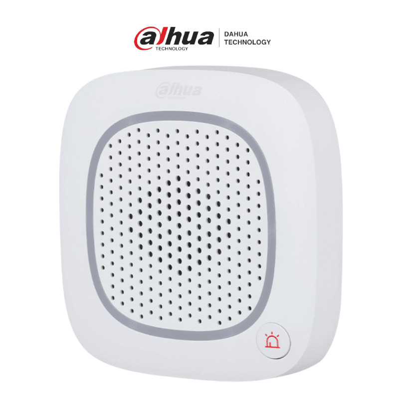 DAHUA DHI-ARA14-W2- Sirena intercom inalámbrica con audio bidireccional y múltiples sonidos (fuego, intrusión, pánico, médica y más). Soporta botón de pánico para mayor seguridad y control. #LoNuevo image 2